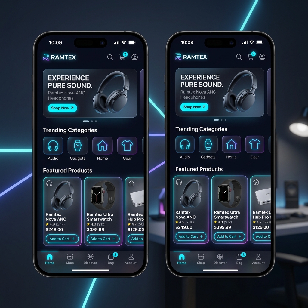 Ramtex E-Commerce - Project by Mohamed Elgohary